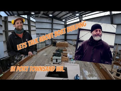 A talk about how to become a shipwright with Robert d'Arsy and Patrick Kingshill from Tally Ho