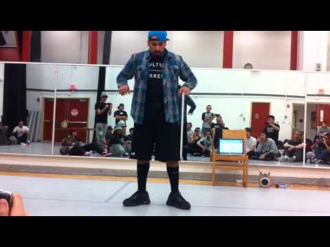 Boogie Frantick Freestyle at Popping Workshop