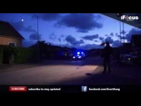 Svart kung (Black King) - Behind the scenes 7 - Inspelning med Polis