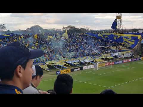 "Luque vs Olimpia fecha 5 torneo clausura 2017 Recibimiento" Barra: Chancholigans • Club: Sportivo Luqueño