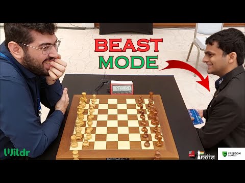 An Endgame masterclass by the little Master | Idani Pouya vs Nihal Sarin | World Rapid 2023