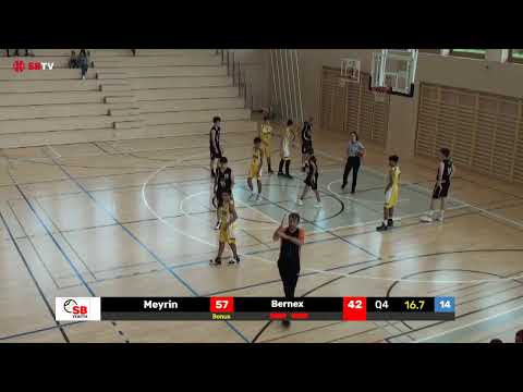 TQ CSJC U17M A - Meyrin Basket vs. Bernex 2