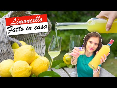 LIMONCELLO Siciliano FATTO IN CASA! Ricetta SEGRETA di mia Nonna