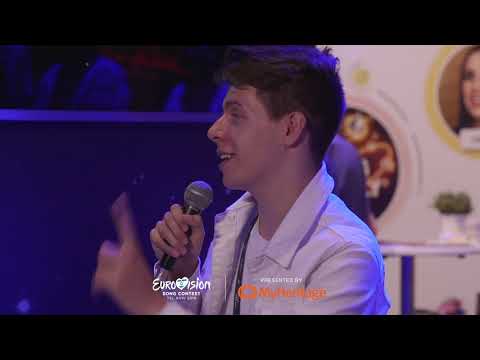 Roko Blažević (Croatia) | MyHeritage DNA reveal @ Eurovision 2019