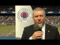 Ally McCoist Ibrox Address - YouTube