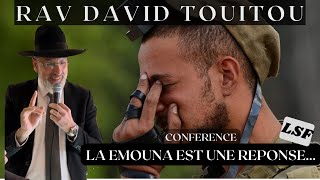 La Emouna est une réponse… Conférence du 30 novembre 2022 à Charenton