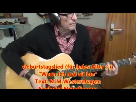 Geburtstagslied für jedes Alter - Wenn ich mal alt bin (When I'm 64 - Beatles)