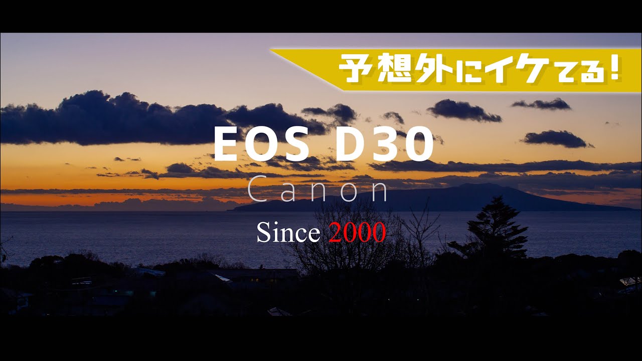 【Canon EOS D30】たった325万画素の一眼レフ機を使ったった / そしてA3プリント