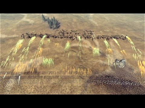 3000 Elven Archers vs 40 Forest Dragons Realm of the Wood Elves