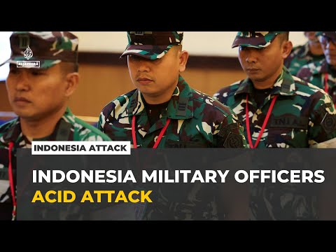 Indonesia acid attack: Four military officers jailed for attack on activist