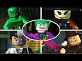 LEGO Batman The Videogame - All 15 Villain Boss Fights (Hero Missions)