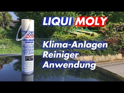 Klimaanlage desinfizieren - Liqui Moly Klimareiniger Anwendung / Test