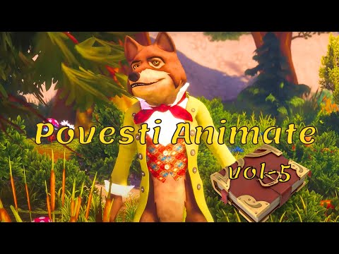 Povesti pentru copii - Lupul Pacalit de Vulpe, Iepurasul si Broasca, Furnica, Soricelul si Iepurasul