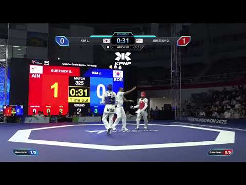 325 Quarterfinals M  58kg KOR KIM J  AIN GURTSIEV G  PGM