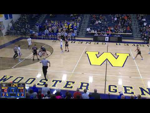 Ashland 52 @ Wooster High School Varsity Basketball 60-  01-10-2020 - 1080-30fps - Game