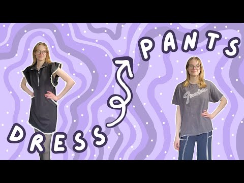 making TEAR - AWAY CLOTHING for a college presentation // quick change routine