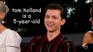 tom holland is a 5-year-old