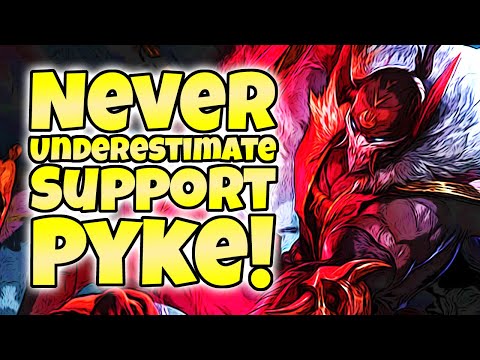 Never Underestimate Pyke Support! - League of Legends Season 11