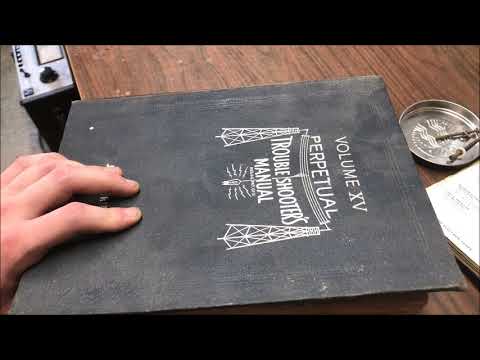 Repair Of A 1945 Meck Tube Radio  Full Walkthrough