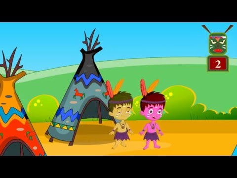 🏹 Zece Indieni Mici 🎵 Cântec pentru Copii:  | Paradisul Vesel 🌟