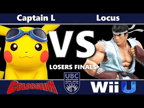 UBC Colosseum: Losers Finals - Captain L (Pikachu) vs UBC|Locus (Ryu)