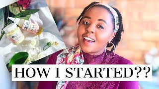 HOW I STARTED MY NATURAL HAIR CARE LINE | USING ONLY NATURAL PRODUCTS | FUNDING MY BUSINESS