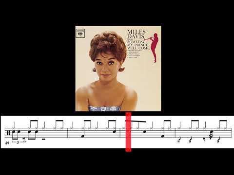 Blues N.2 (Miles Davis) Philly Joe Jones FULL TRANSCRIPTION