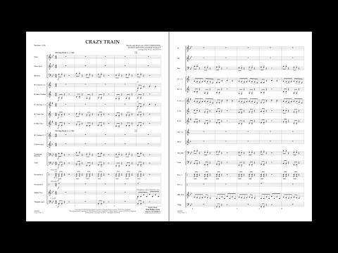 Crazy Train arranged by Paul Murtha