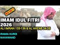 IMAM SHOLAT IDUL FITRI 2026 Surah Ali Imran Al Ahzab Merdu Menyentuh Muhammadiyah