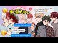 MHA SPIN THE BOTTLE TodoBakuDeku MHA Texting Story