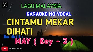 Download lagu karaoke cintamu mekar dihati may | nada rendah turun 2 versi keyboard sampling mp3