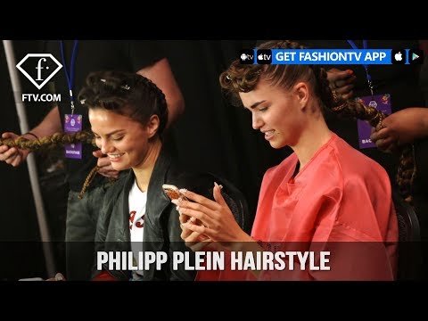 New York Spring/Summer 2018 - Philipp Plein Hairstyle | FashionTV