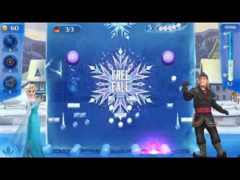 Frozen Free Fall: Icy Shot Level 63 - NO BOOSTERS ☃☃☃