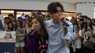 150723 RUN TO YOU 키썸 게릴라 버스킹 키썸(Kisum) & 주영(Joo-Young) - 심상치 않아