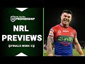 NRL 2023 Finals Week 2 Previews Match Previews