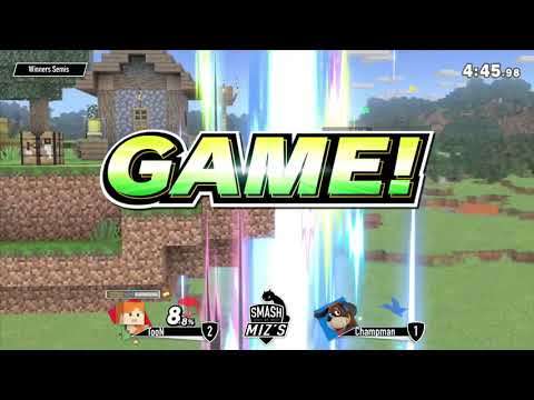Smash @ Miz's WiFi 27 - TooN (Steve) vs. Champman (Duck Hunt) Winners Semis
