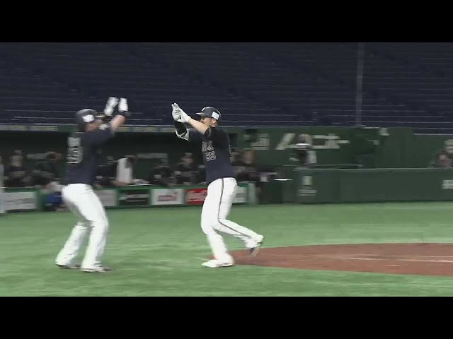 【4回表】バファローズ・T-岡田 相手を突き放す2ランホームランで追加点!! 2021/5/11 F-B