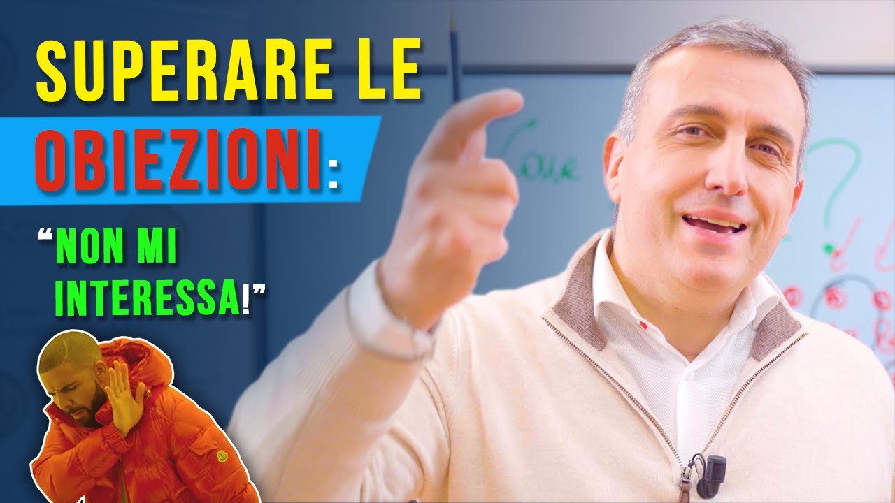 Superare le obiezioni: Non mi interessa!