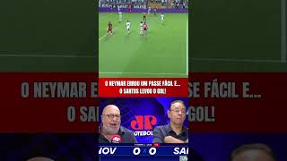 NÃÃÃÃÃO, NEYMAR! CRAQUE ERRA PASSE FÁCIL, E SANTOS LEVA GOL DO NOVORIZONTINO!