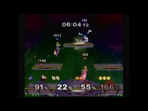 Apex 2010 Melee LF Mango (Puff) & Lucky (Fox) VS Armada (Peach) & Aniolas (Sheik) Part 1 - SSBM
