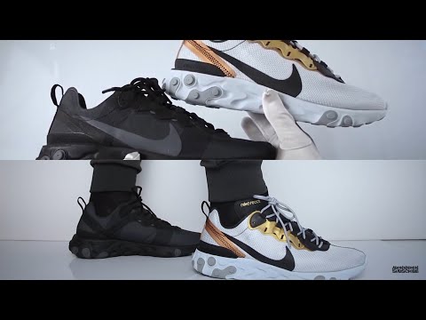 Nike React Element 55 (review) - ON FEET COMPARISON