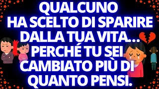 🚨QUALCUNO HA SCELTO DI SPARIRE DALLA TUA VITA…PERCHÉ TU SEI CAMBIATO PIÙ DI QUANTO PENSI