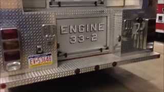 preview picture of video 'POINT MARION VOLUNTEER FIRE CO. STATION 33, ENGINE 2 WALK AROUND, IN POINT MARION, PA.'