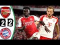 Arsenal vs Bayern Munich 2-2 Highlights & All Goals - Champions League [2024]