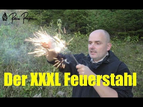 XXXL-Feuerstein: Der letzte Feuerstahl Deines Lebens