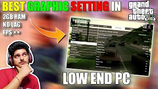 Best GTA 5 Graphic Setting For LOW END PC  Best GT