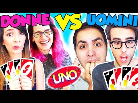 MASCHI CONTRO FEMMINE SU UNO! - Lyon & Stef VS Phere & Anna