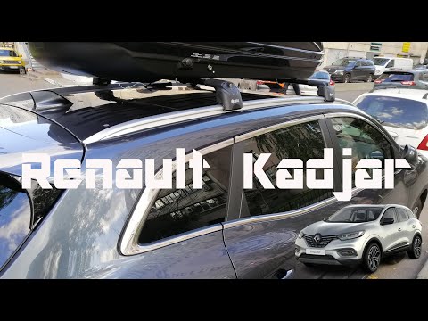 Roof rack Renault Kadjar Crossbars Installation