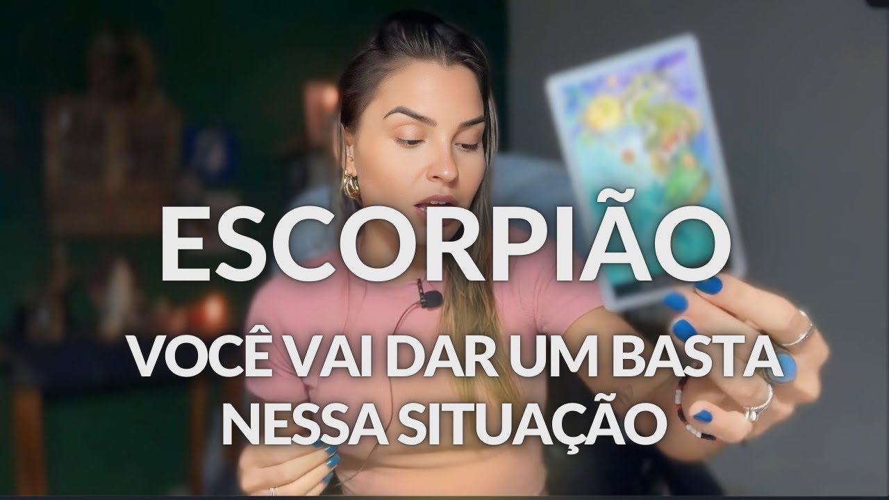 ESCORPIÃO ♏️: CHEGA DE ENGOLIR SAPO! DOA A QUEM DOER MAS A SUA ESCOLHA AGORA SERÁ VOCÊ.