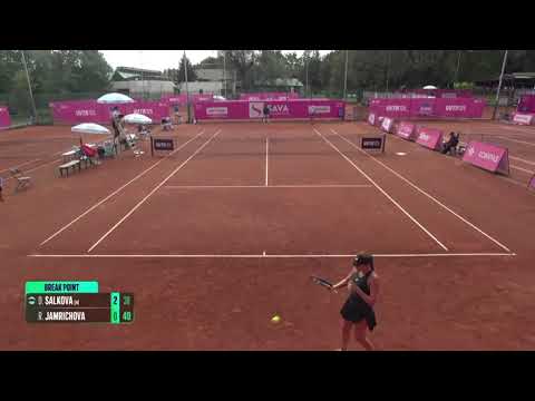 Dominika Salkova [4] (CZE) vs Renata Jamrichova (SVK) // 6-0 5-7 6-7 // W125 Ljubljana // 2nd Round